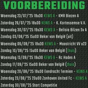 KEWS Schoonbeek-Beverst meteen