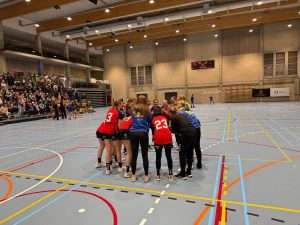 1ste Nationale - dames - handbal - Dames 1 DHC Overpelt - valse start