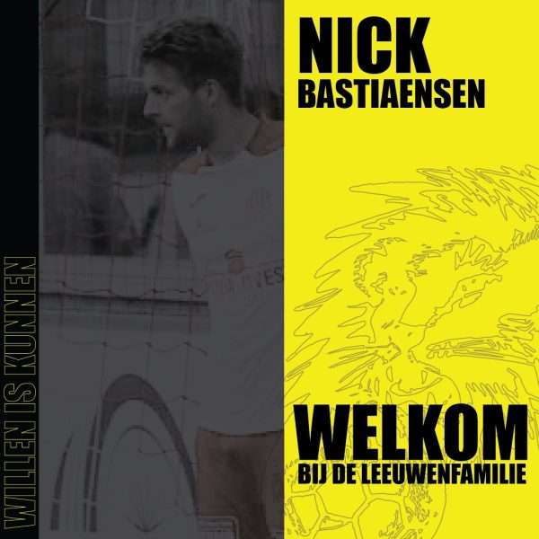 Nick Bastiaensen-KFC Zwarte Leeuw-KFC Turnhout-3de klasse B