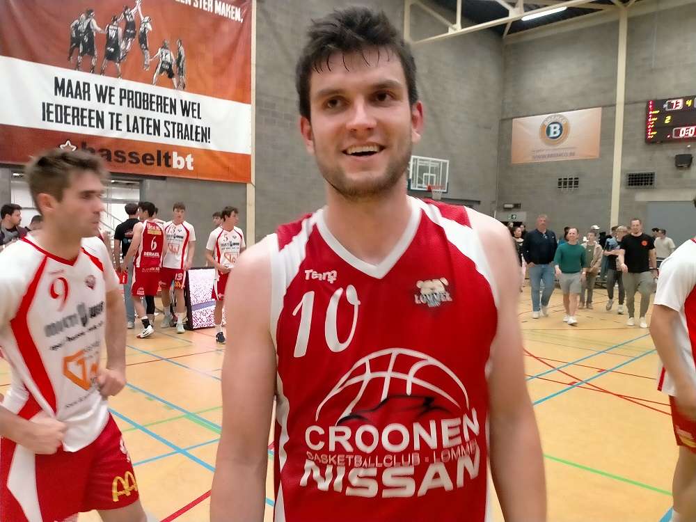 Basketbal - BBC Croonen Lommel - Antwerp Giants B - TDM1