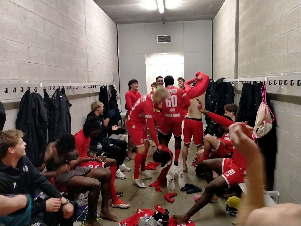 Nationaal voetbal - Jeff Godelaine - R. Antwerp FC B - 2de nationale B - Goede flow doorgetrokken