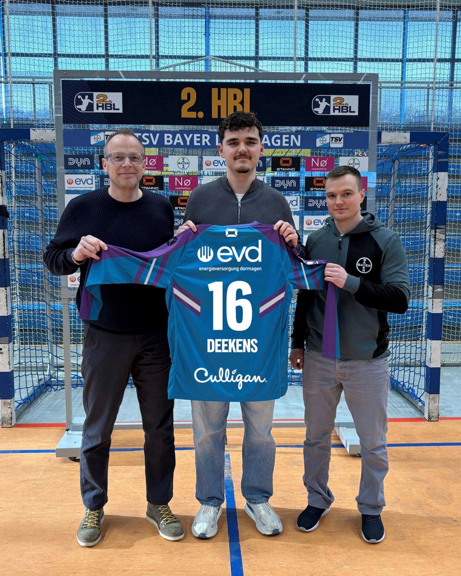 Nick Deekens - TSV Bayer Dermagen Handball - 2.Bundesliga - Istres Provence Handball - Sporting Pelt - doelman - Red Wolves