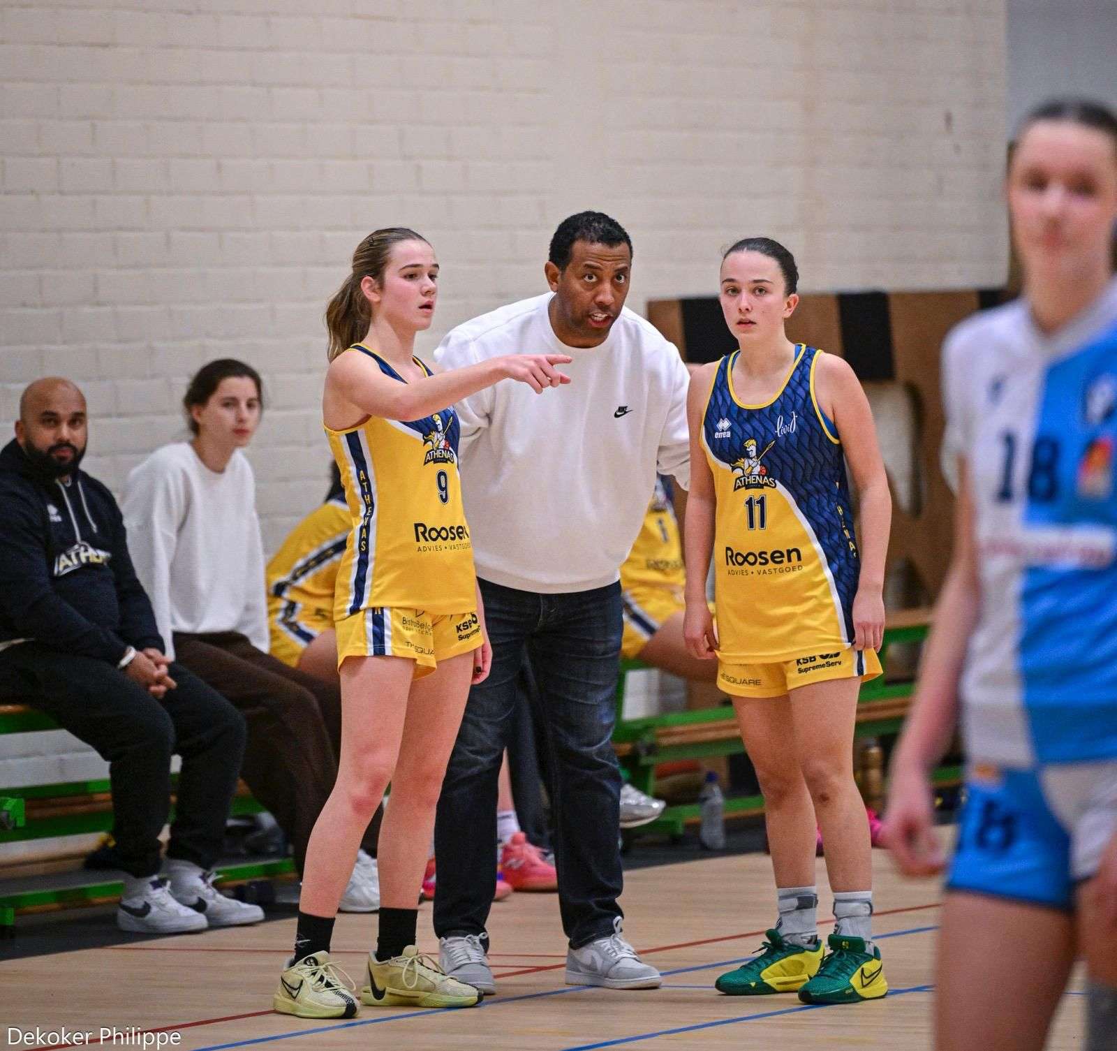 Basketbal-Ronnie McCollum-Athenas Lummen-coach-BBC Croonen Lommel