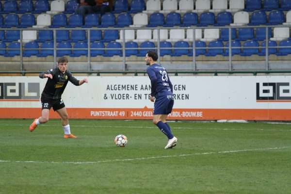 Nationaal voetbal - 3de nationale B - ASV Geel - Marijn Convents - ontlading