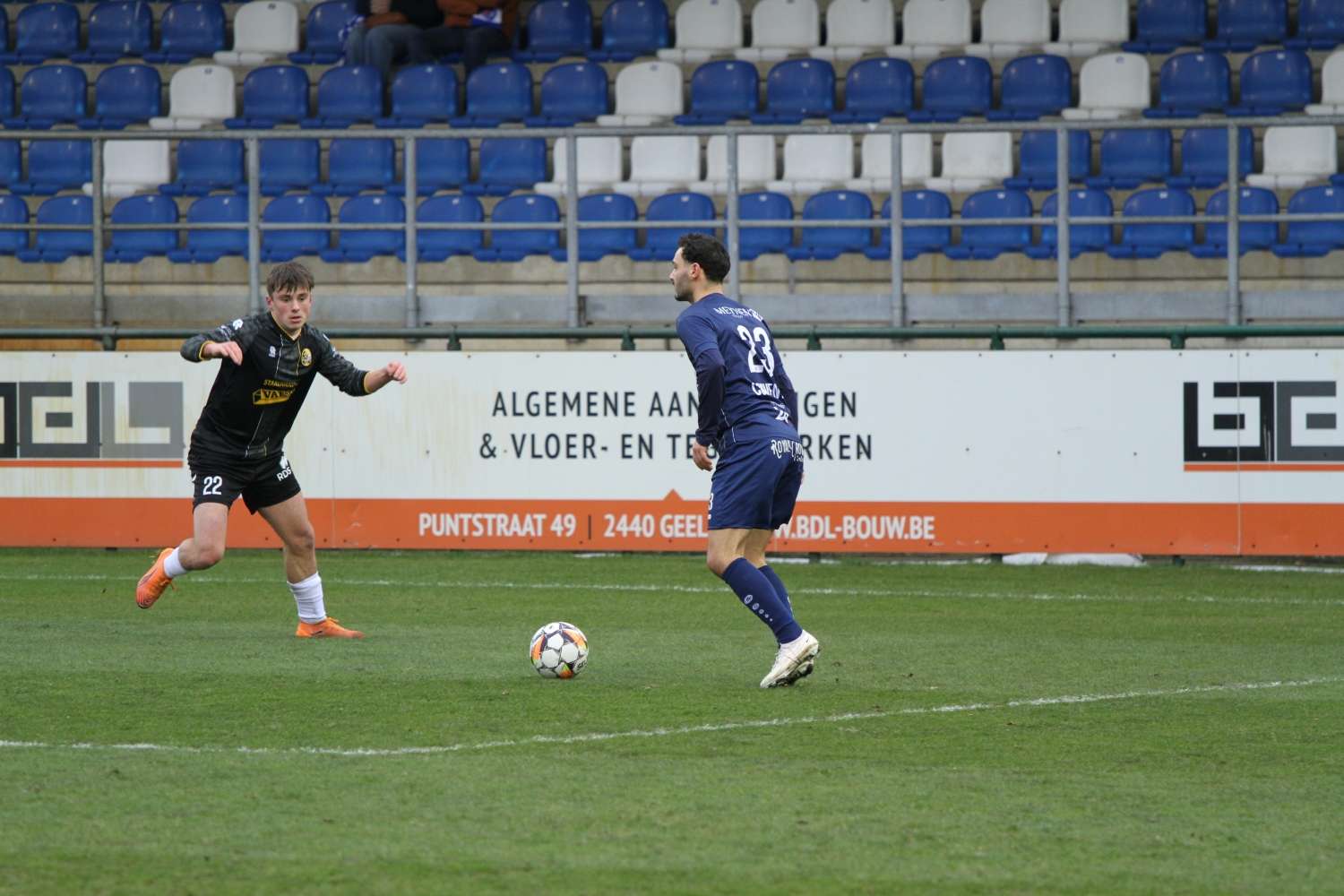 Nationaal voetbal - 3de nationale B - ASV Geel - Marijn Convents - ontlading