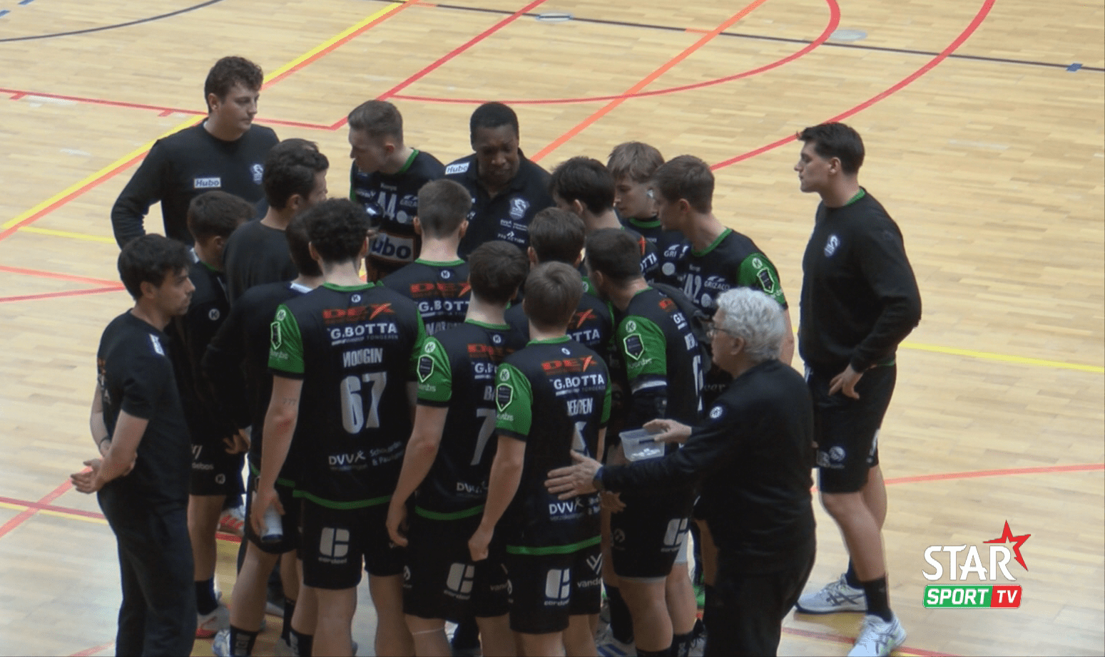 Nationaal handbal - HUBO Handbal - One team - bekerfinale - Lotto Handball Cup