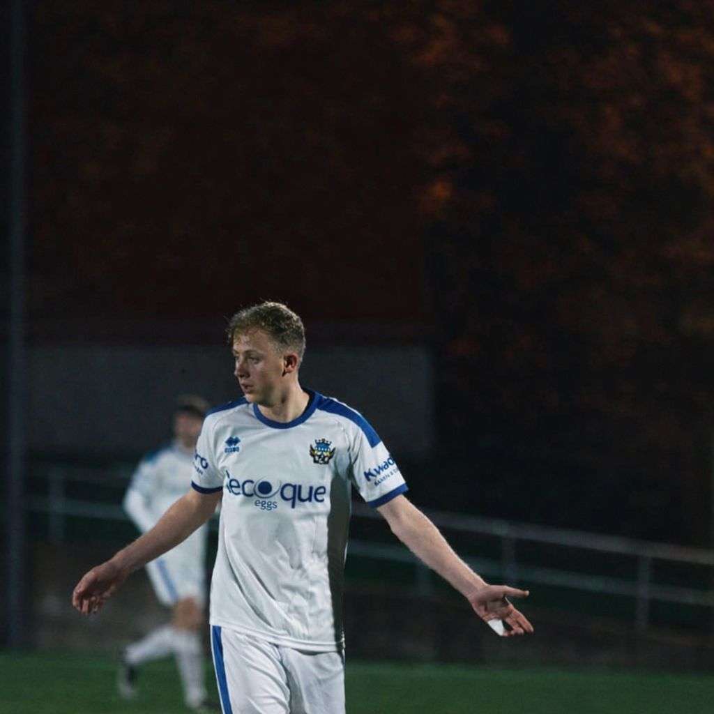 Nationaal voetbal - 2de Nationale B- KSK Tongeren - Joran Larondelle - Knallen tegen RC Hades