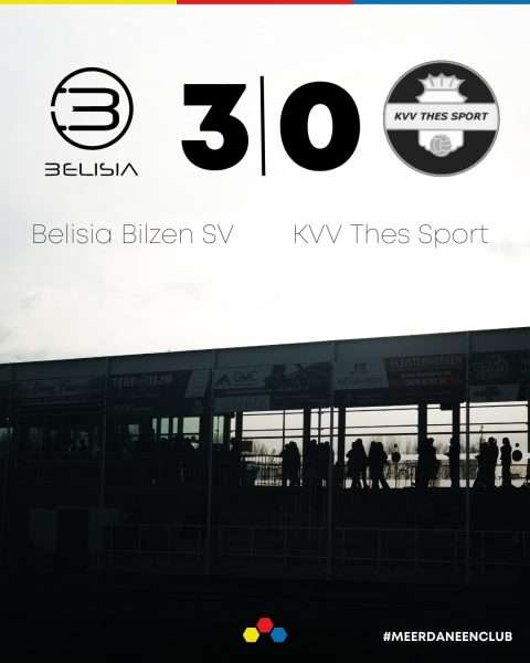 Nationaal voetbal - 1te klasse - Belisia SV - Thes Sport - Ook na afloop had iedereen het nog over de strafschopfase