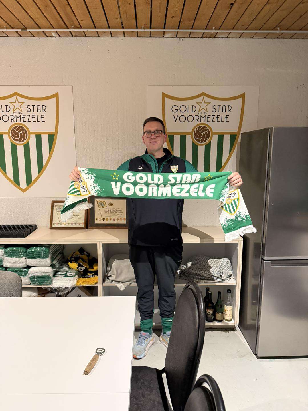 Provinciaal voetbal - 4de provinciale B West-Vlaanderen - GS Voormezele - GS Voormezele werkt - Michael Minne