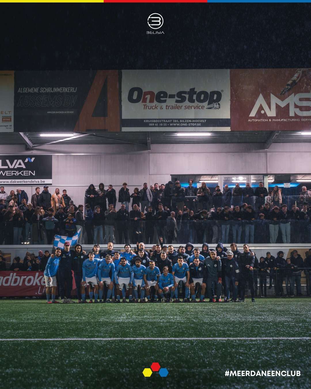 Nationaal voetbal - 1ste klasse - Belisia SV - Belisia SV neemt per direct afscheid van Etien en Jeunen