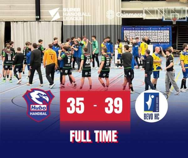 Super Handball League - HUBO Handbal - HUMBY Bevo HC - HUBO Handbal toont strijdlust