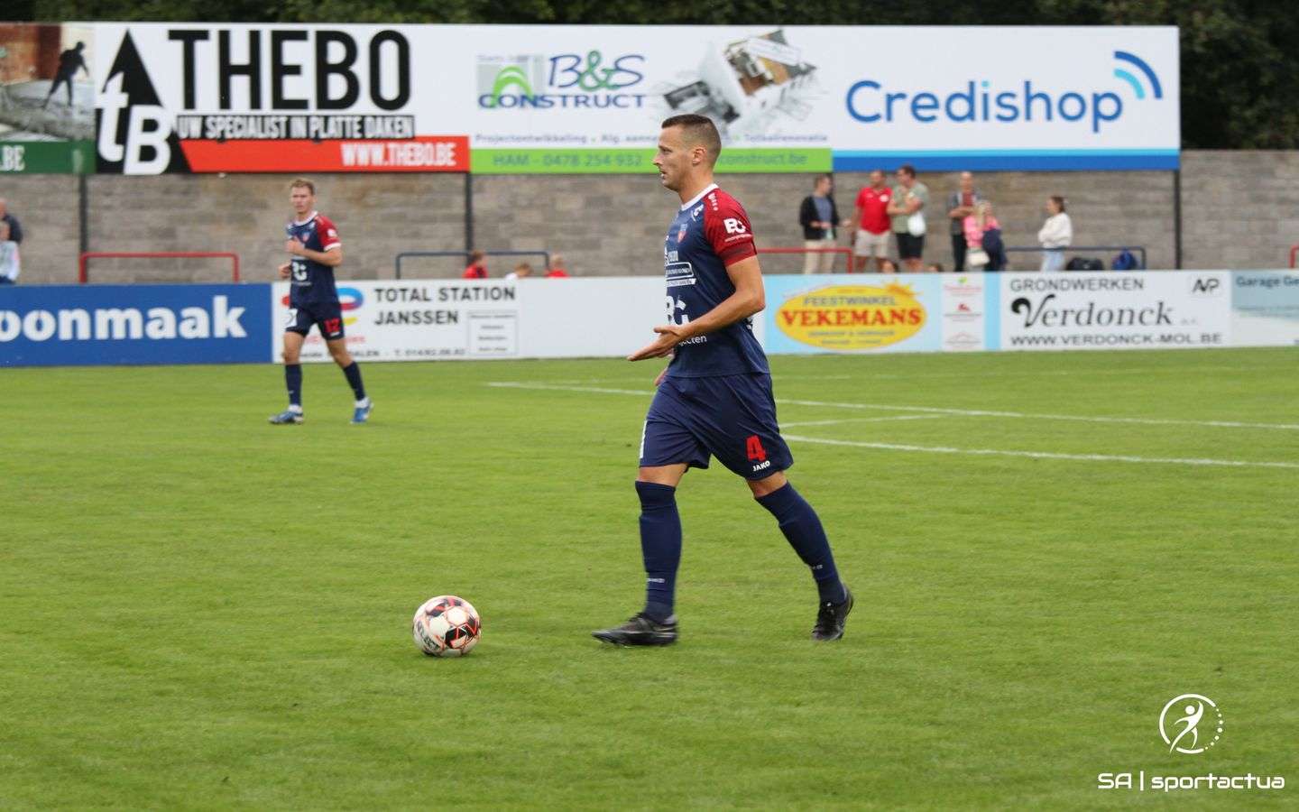 Nationaal voetbal - 3de nationale B - KFC Wezel Sport - Ben Santermans