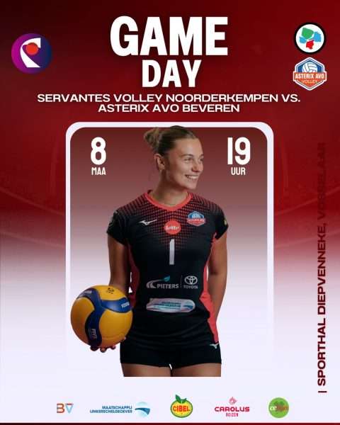 Servantes Volley Noorderkempen Dames - Asterix AVO Beveren - Volleybal - play-offs