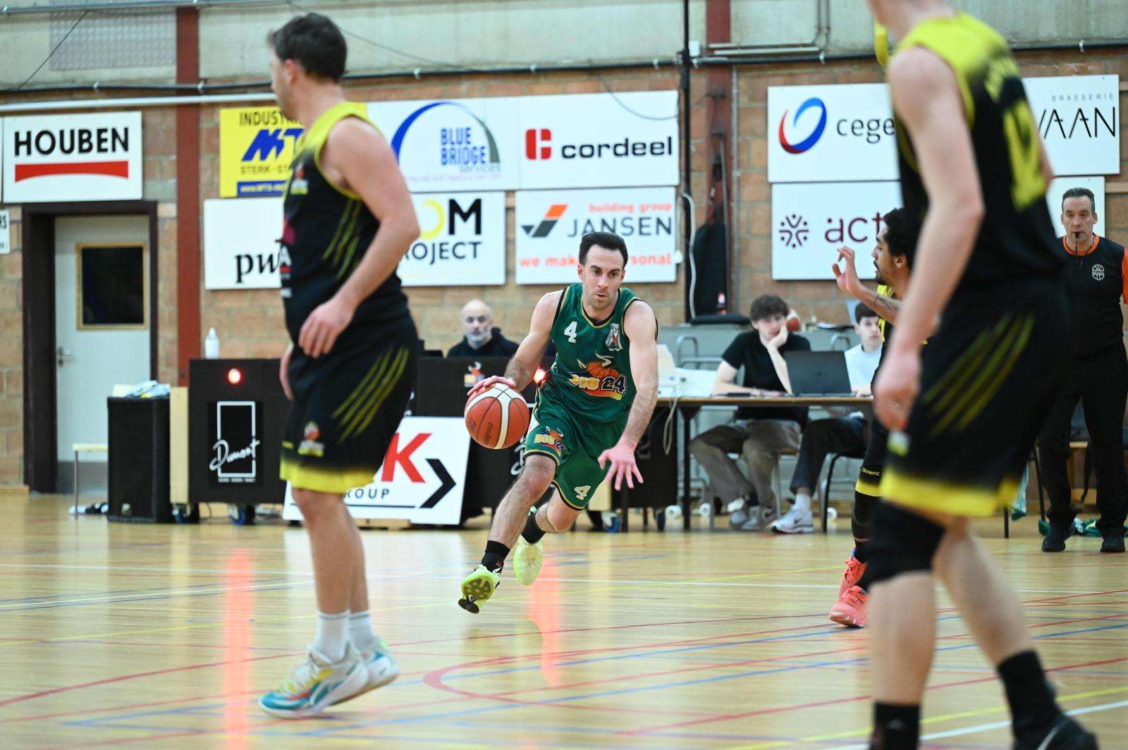 Basketbal - TDM2B - SBBK Stevoort - Enrico Montanari - Hopen op stunt bij Hasselt BT