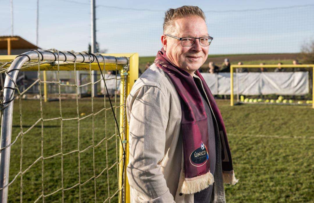 Provinciaal voetbal - 3de provinciale C Limburg - Unico Tongeren - Voorzitter Peter Nelissen - Unico,' kampioenenwedstrijd met frietjes voor iedereen