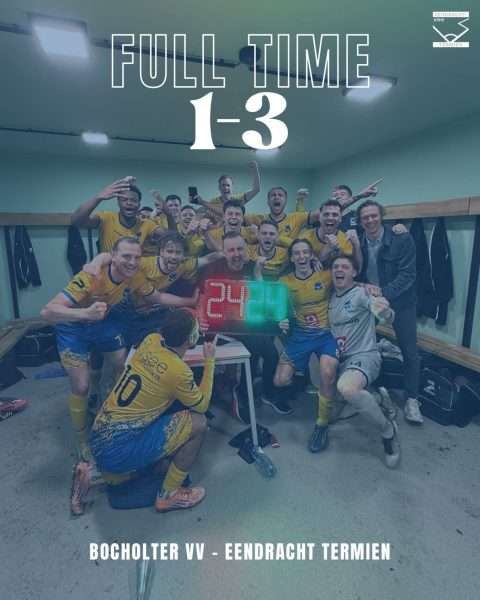 Nationaal voetbal - 2de klasse B - Eendracht Termien - Belisia SV - Eendracht Termien niet opgetogen met vertrek van Dennis Hamers