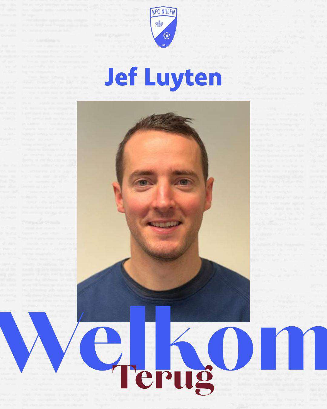 Nationaal voetbal - 2de klasse B - KFC Nijlen - KFC Excelsior Bouwel - Jef Luyten terug in 'eigen' huis