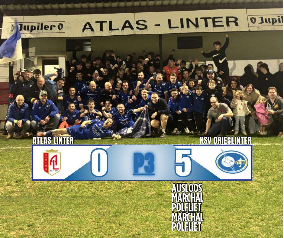 Provinciaal voetbal - 3de provinciale D Vlaams-Brabant - KSV Drieslinter - KSV Drieslinter tankt vertrouwen