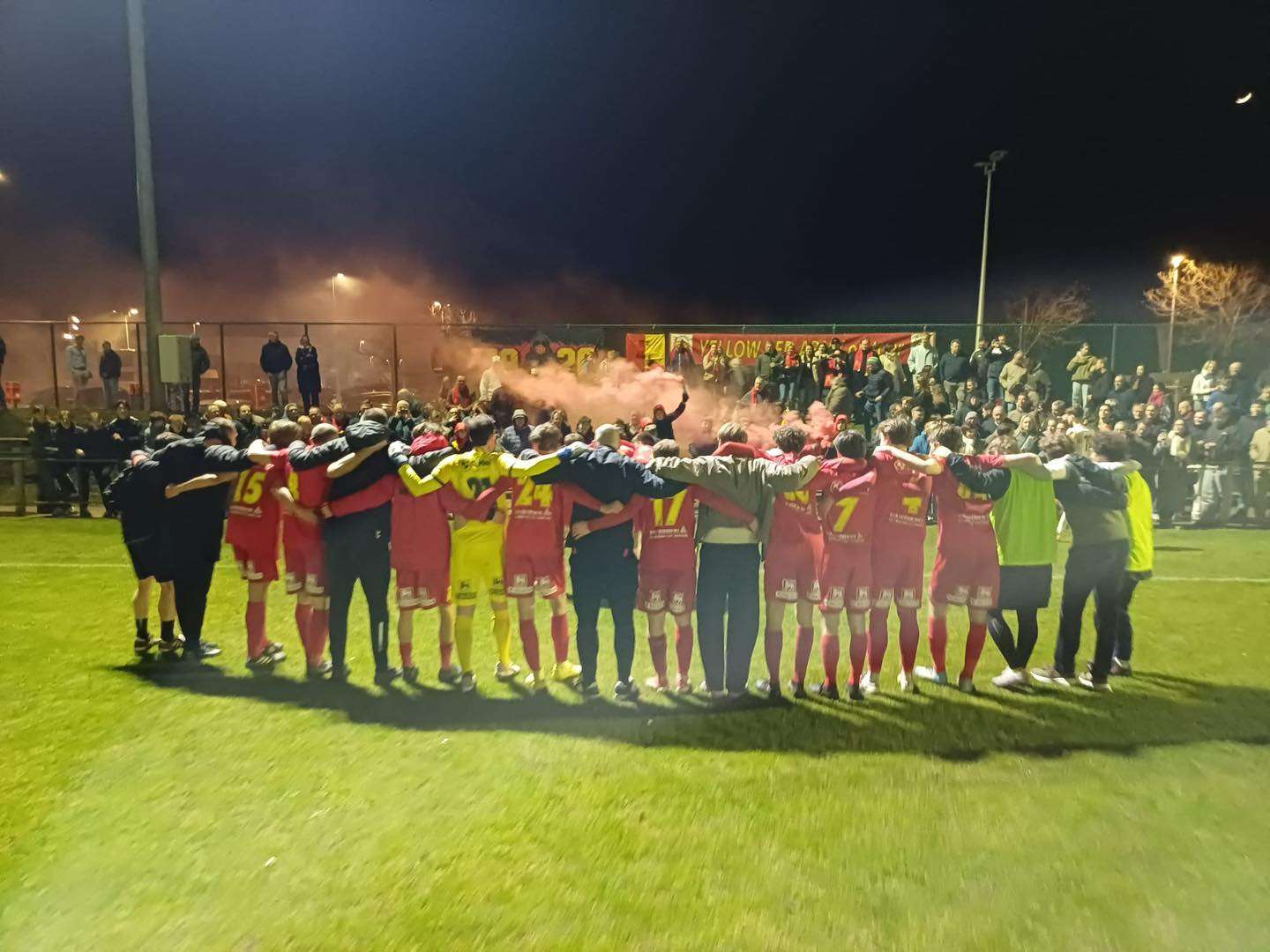 Provinciaal voetbal - 2de provinciale A Oost-Vlaanderen - KVV Laarne-Kalken - KSVK Maldegem - Titel wenkt voor KSVK Maldegem