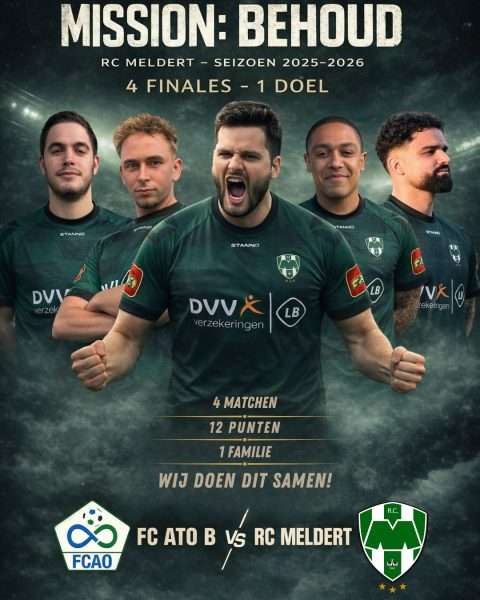 Provinciaal voetbal - 3de provinciale D Vlaams-Brabant - RC Meldert - Kamp Waeytens werpt alles in de strijd