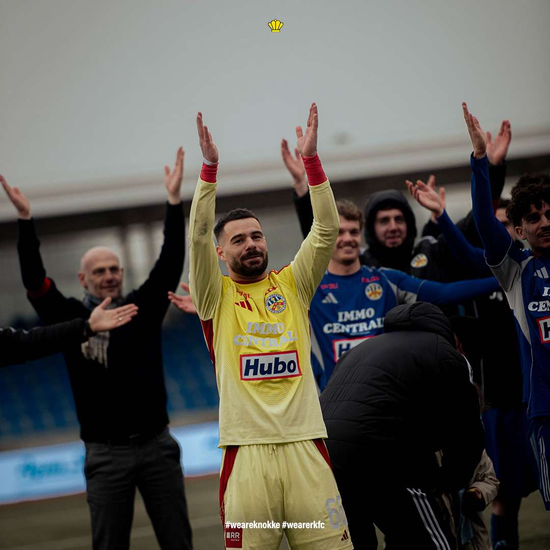 Nationaal voetbal - 1ste klasse - Belisia SV - Royal Knokke Football Club - Belisia SV is voor Royal Knokke een sleutelmatch