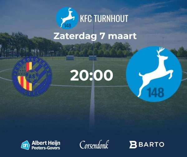 Nationaal voetbal - 3de klasse B - KFC Turnhout - ASV Geel - KFC Turnhout zoekt een zege buitenshuis