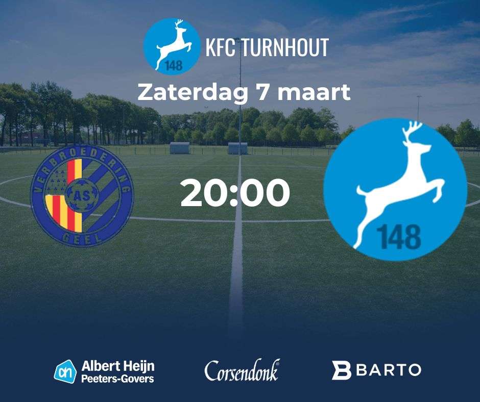 Nationaal voetbal - 3de klasse B - KFC Turnhout - ASV Geel - KFC Turnhout zoekt een zege buitenshuis