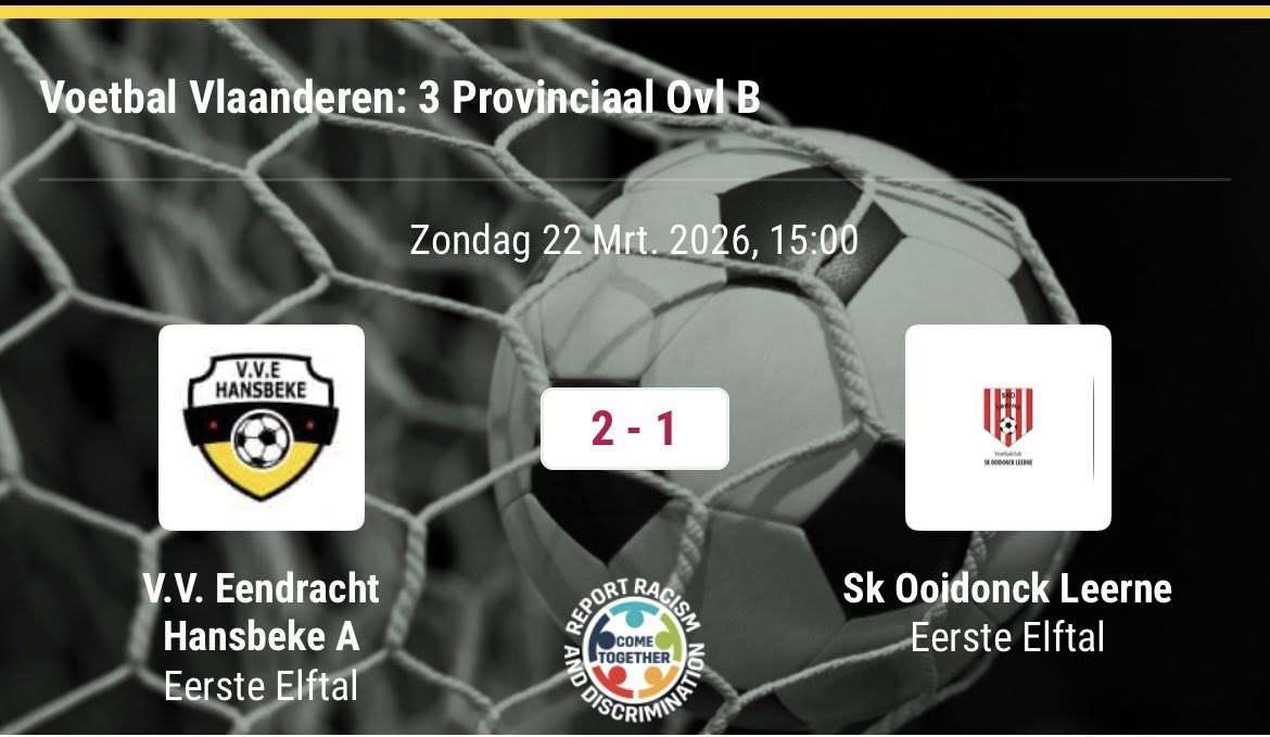 Provinciaal voetbal - 3de provinciale B Oost-Vlaanderen - VVE Hansbeke - Tom De Bouvre - VVE Hansbeke op zoek naar een nieuwe coach