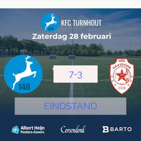 Nationaal voetbal - derde nationale B - KFC Turnhout - ASV Geel -