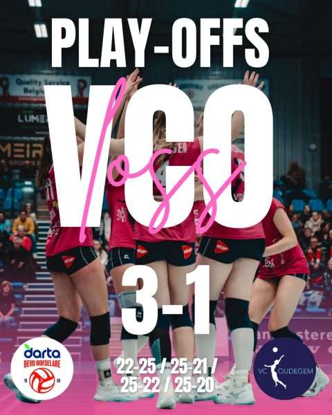 Lotto Volley League - champion play-offs - damesvolleybal - VC Oudegem - Darta Bevo Roeselare - Belle