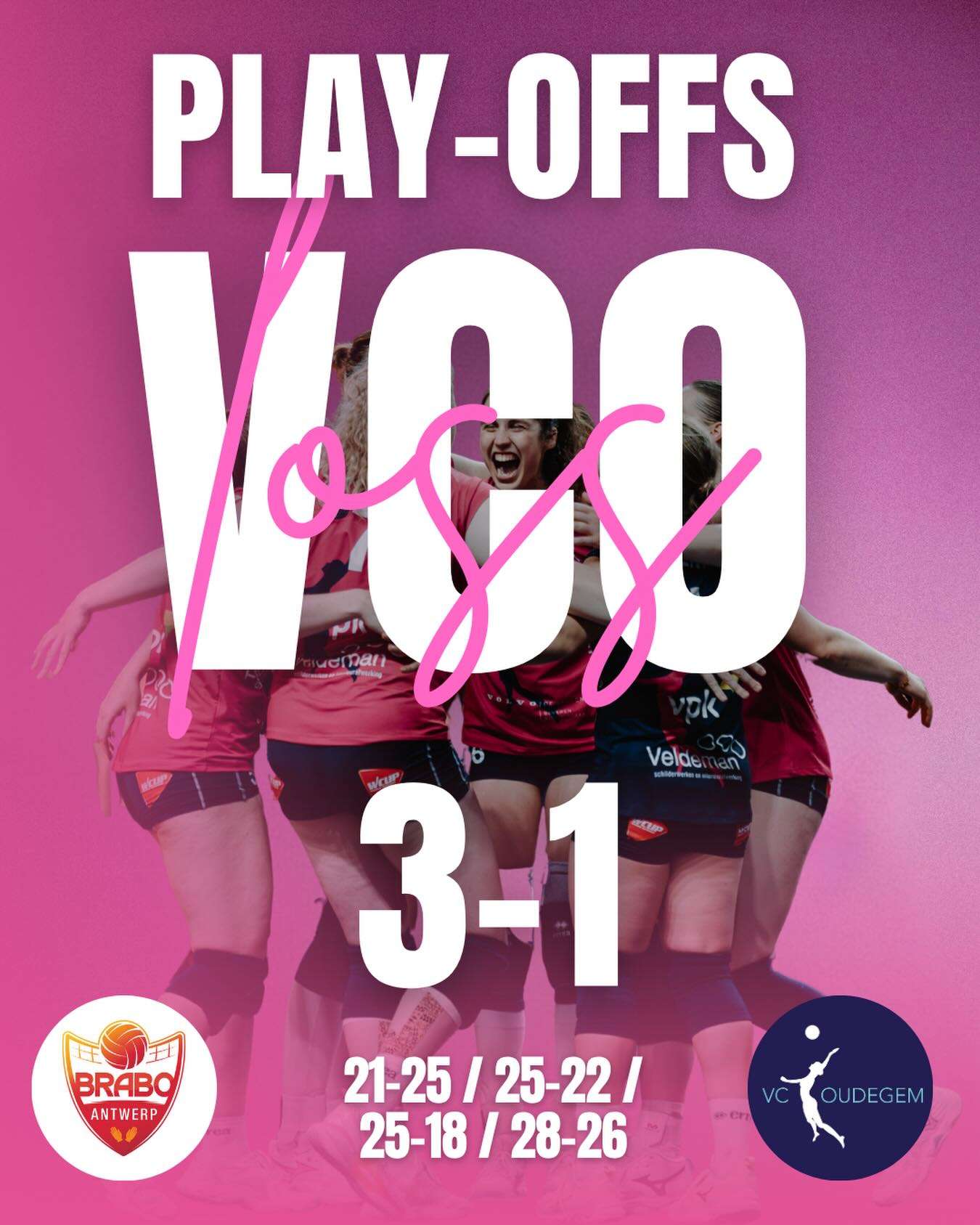 Lotto Volley League - damesvolleybal - Thuismakers Brabo Antwerp VT