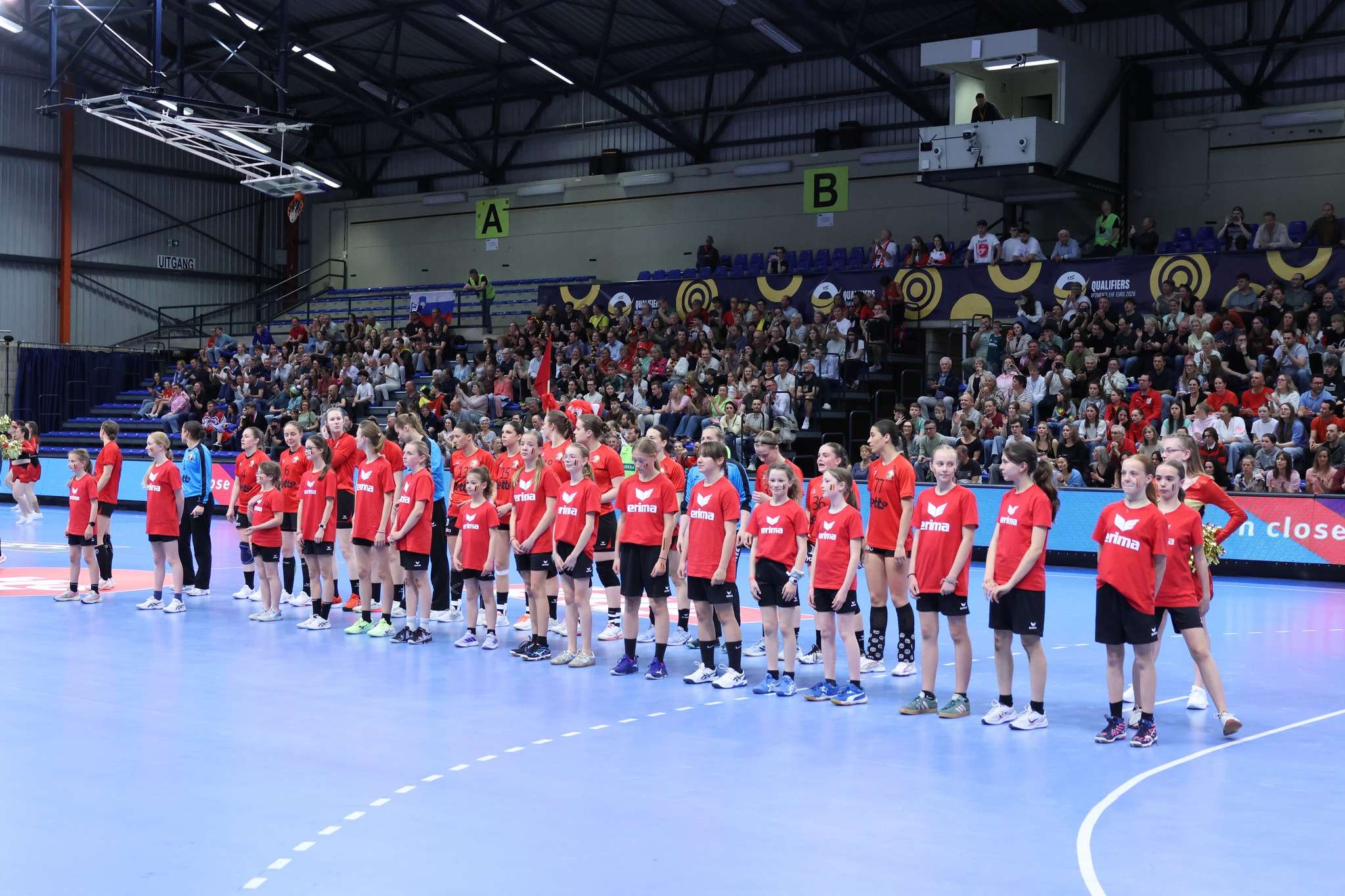 handbal - EK-kwalificatie - Black Arrows