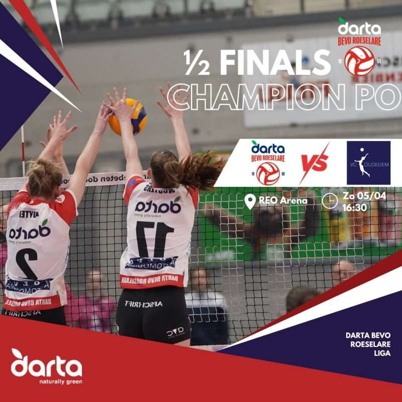 Lotto Volley League - Darta Bevo Roeselare - VC Oudegem - Belle - titelfinales