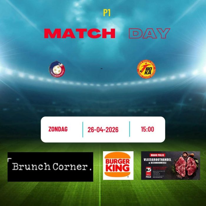 Provinciaal voetbal - 1ste provinciale Vlaas-Brabant - Boka United - Veel rekenwerk voor Boka United