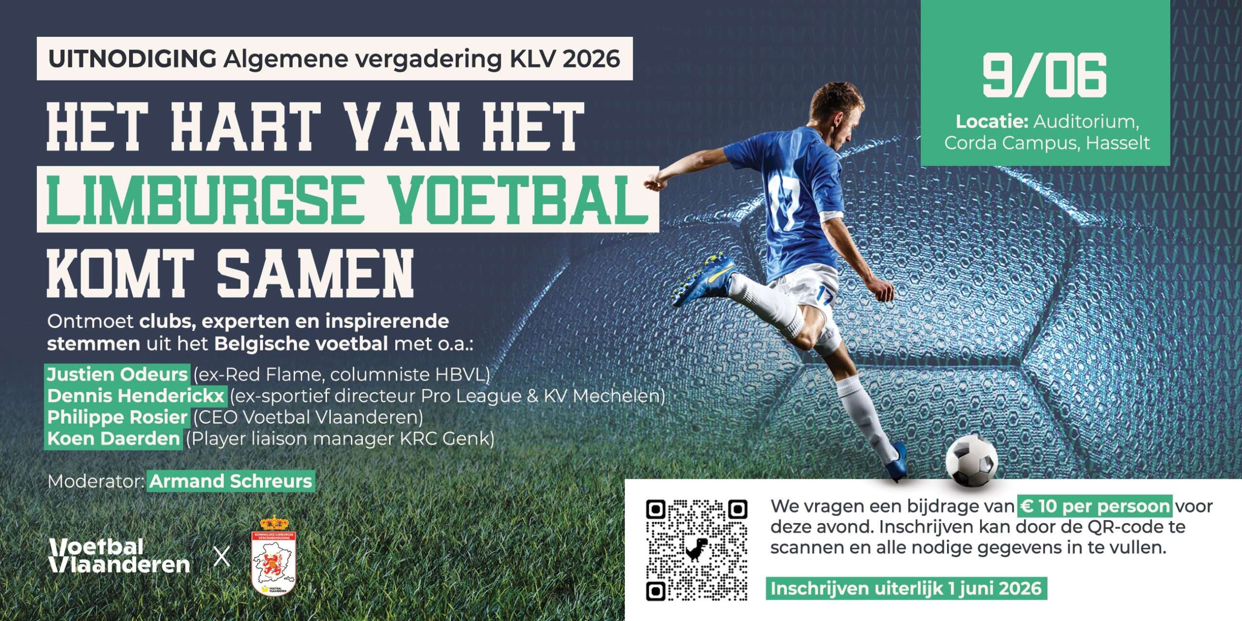 Voetbal algemeen - Provinciaal voetbal Limburg - KLV - Hart van het Limburgse voetbal komt samen