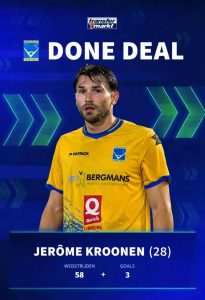 Nationaal voetbal - 1ste klasse - 2de nationale B - Belisia SV - Eendracht Termien - Transfer Jerôme Kroonen zorgt voor sneeuwbaleffect