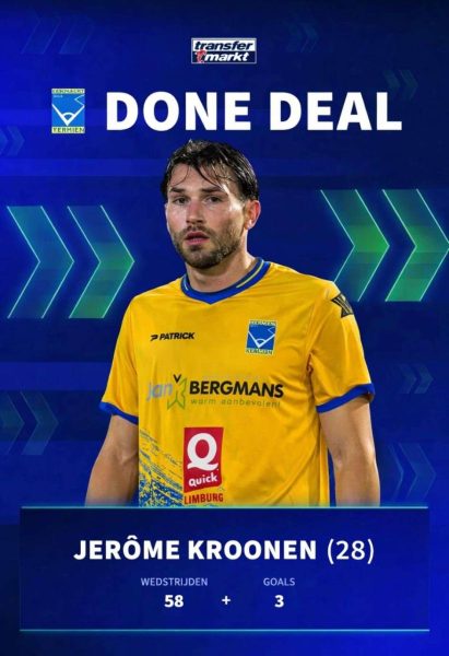 Nationaal voetbal - 1ste klasse - 2de nationale B - Belisia SV - Eendracht Termien - Transfer Jerôme Kroonen zorgt voor sneeuwbaleffect