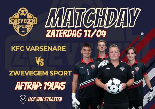 Provinciaal voetbal - 1ste provinciale West-Vlaanderen - KFV Vrasene - Zwevegem Sport - Titelfeestje Zwevegem Sport nog even uitgesteld