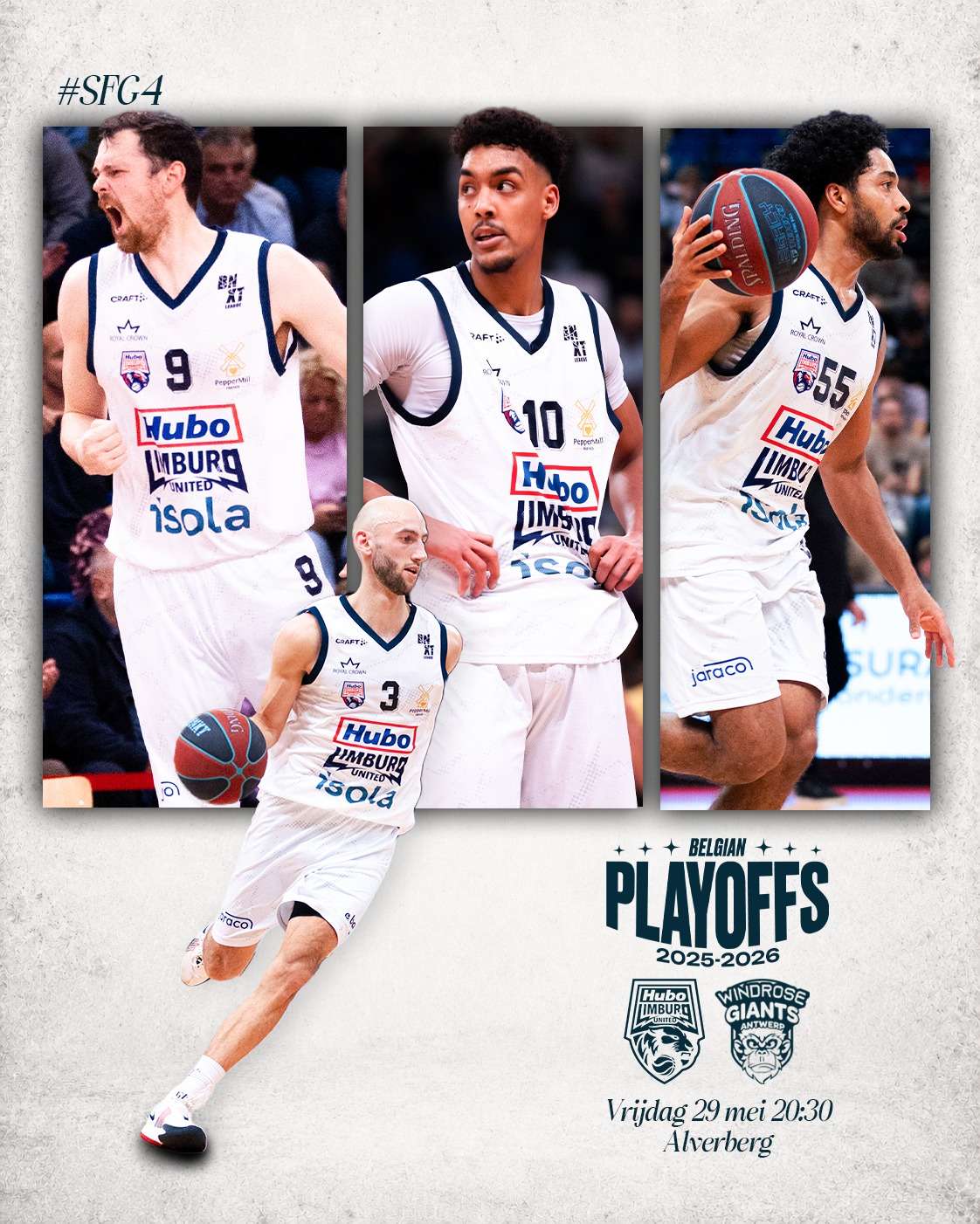 Windrose Antwerp Giants - Windrose - sterke comeback