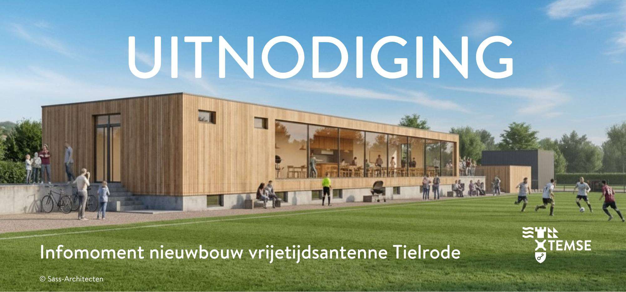 Provinciaal voetbal - 4de provinciale F Oost-Vlaanderen - VK Tielrode - Nieuwe infrastructuur voor VK Tielrode