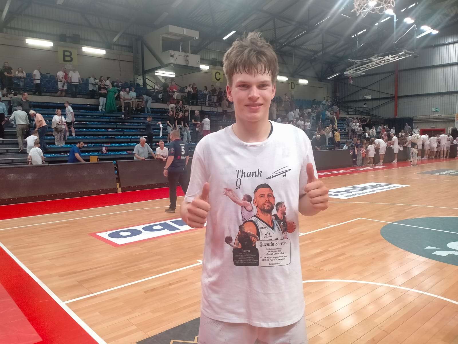 Basketbal - BNXT-League - Hubo Limburg United - Daan Goossens - Bij KSTBB speelminuten vergaren