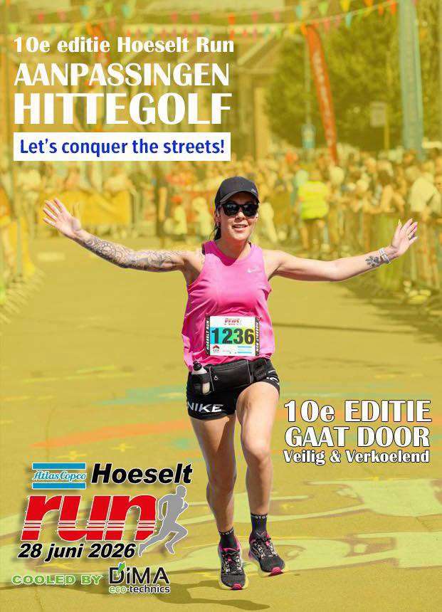 Lopen - 10de Hoeselt Run - Hoeselt Run past feesteditie aan