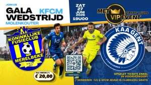 Nationaal voetbal - 1ste nationale - KFC Merelbeke pakt lichtpunten mee naar de voorbereiding