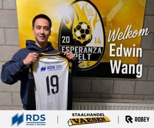 Nationaal voetbal - 3de nationale B - FC Esperanza Pelt - Edwin Wang kiest voor Esperanza Pelt