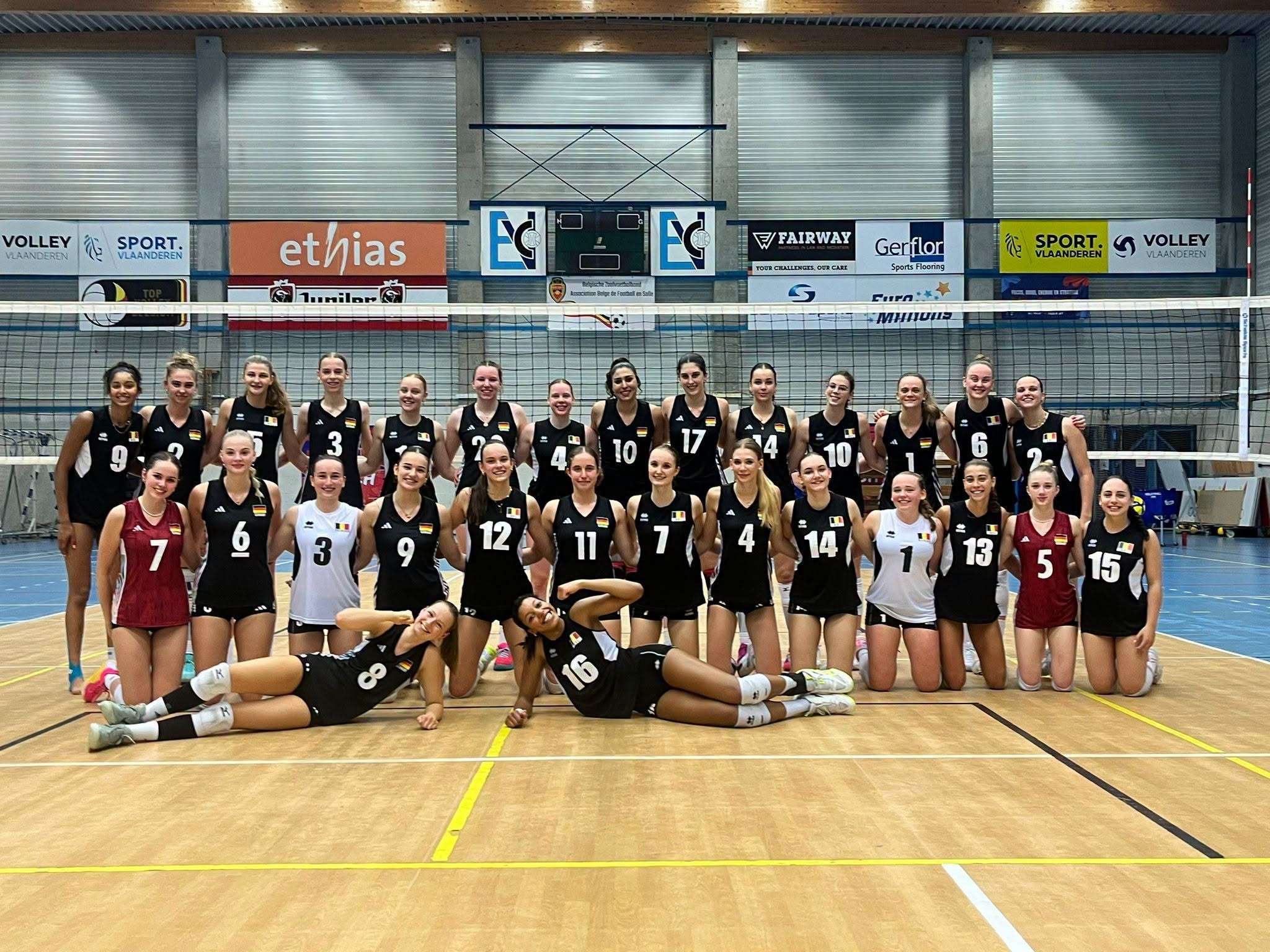 Young Yellow Tigers U18 sluiten sterk af tegen Duitsland