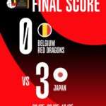 Belgian Red Dragons - Volley Nations League - Japan