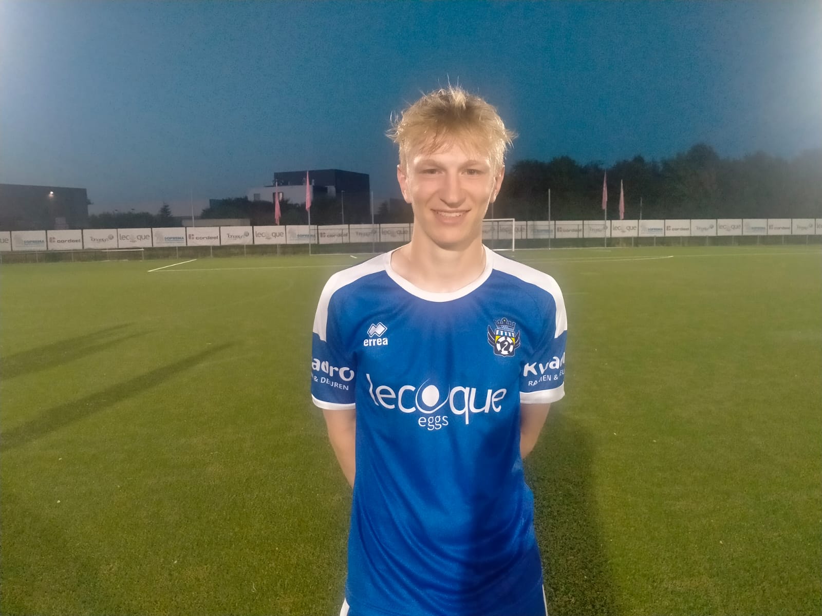 Nationaal voetbal - 2de Nationale B - KSK Tongeren - Sebas Vreys - Bij KSK Tongeren doorbreken