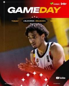 88-61 - Belgian Lions U20 - Slovenië