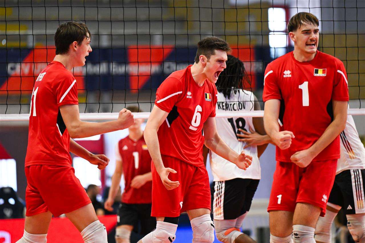 Young Red Dragons U18 - EK U18 Volleybal - Nederland - Tweede zege op rij