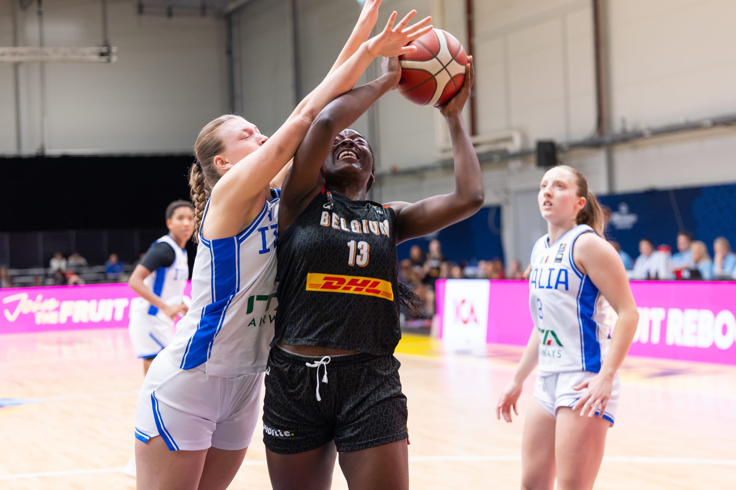 Basketbal - Belgian Cats U18 - Eurobasket